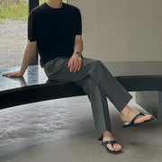 Relaxed - Fit Straight Casual Pant